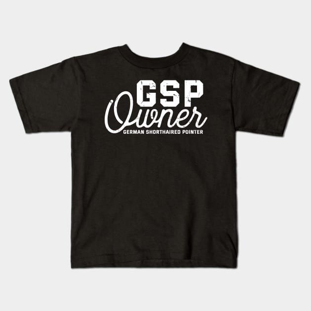 GSP Owner /\/ Retro Typography Design Kids T-Shirt by Trendsdk